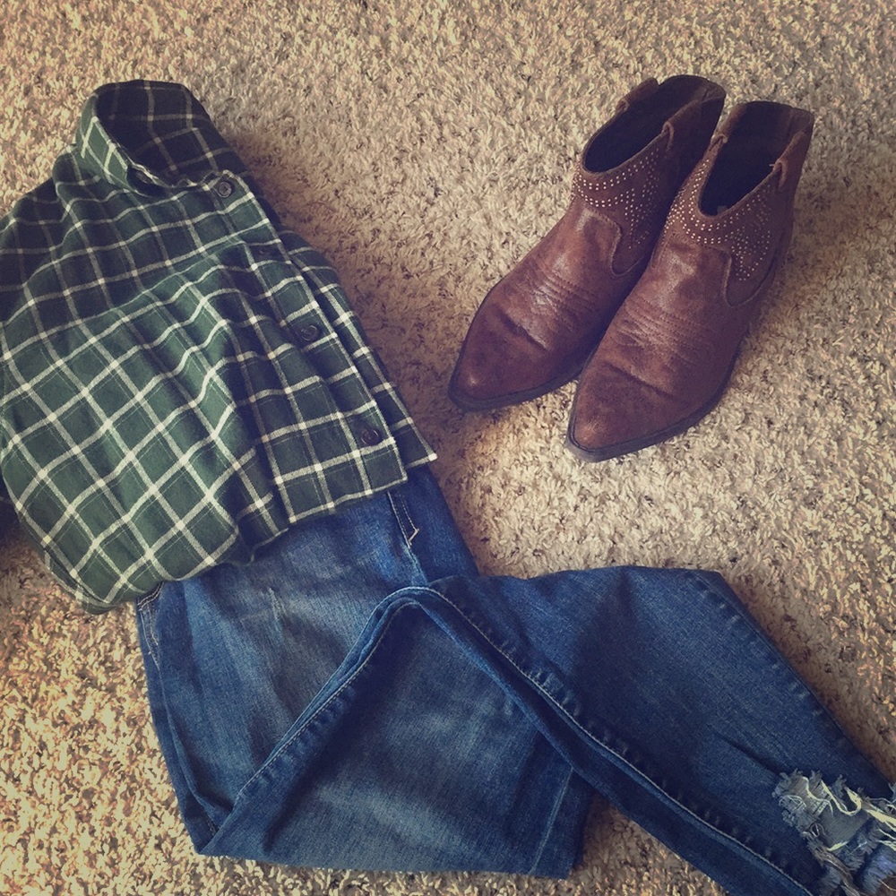 Madden Girl Ankle Cowboy Boots